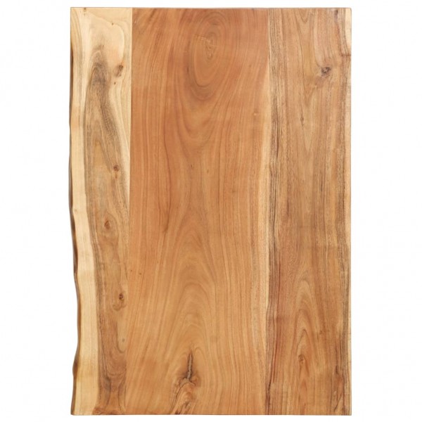 Encimera para armario tocador madera maciza acacia 80x52x3.8 cm D