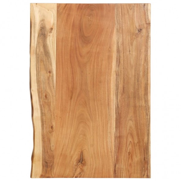 Encimera para armario tocador madera maciza acacia 80x55x3.8cm D