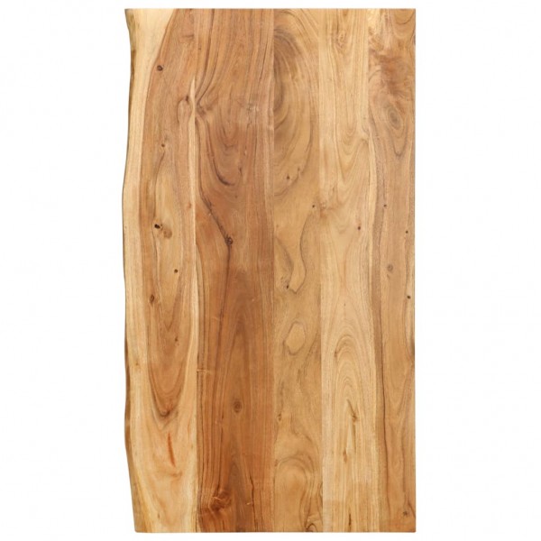 Encimera para armario tocador madera maciza acacia 100x52x2.5cm D
