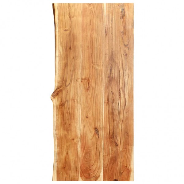 Encimera para armario tocador madera maciza acacia 118x55x3.8cm D