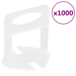 Calzos para nivelación de azulejos 1000 unidades 2 mm D
