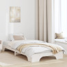 Base de Cama Blanca Madera maciza de Pino 80 x 200 cm Ligera 1