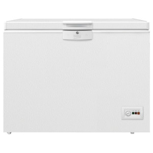 Congelador Arcón BEKO E 298L HSM29540 blanco D