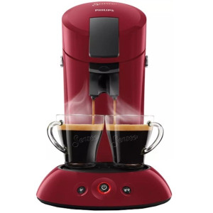 Cafetera de Cápsulas PHILIPS SENSEO Original Plus CSA210/91 rojo D