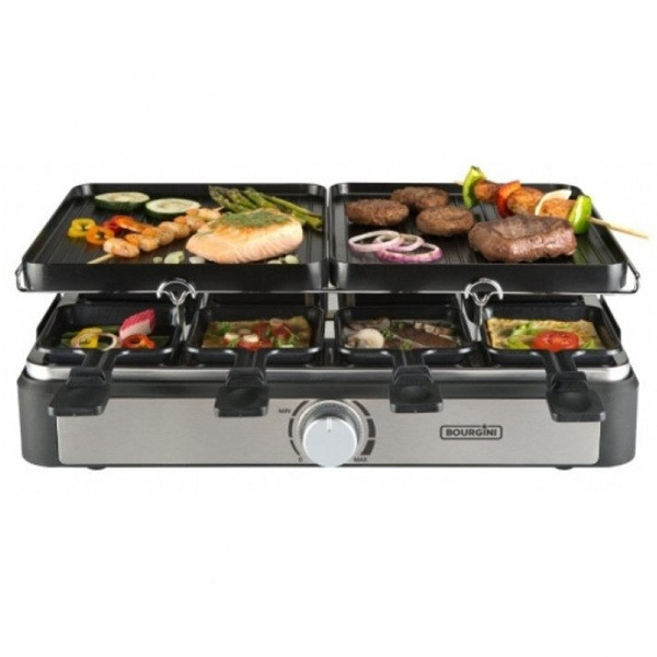 Plancha de asar Bourgini gourmette raclette grill plus negro Plancha de asar Bourgini gourmette raclette grill plus negro D