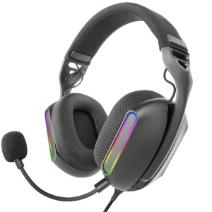 Auriculares Gaming con micrófono Mars Gaming MH-PRO negro D