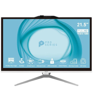MSI PRO 21.5" Intel Core i5 4GB RAM 128GB AP222T-218EU blanco D