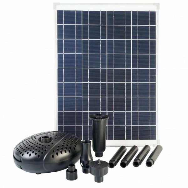 Ubbink Conjunto SolarMax 2500 con panel solar y bomba D