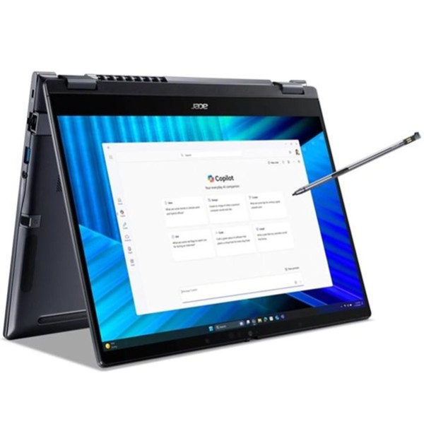 ACER TRAVELMATE P4 SPIN 14" Intel Core Ultra 7 16GB RAM 512GB TMP414RN-55 prata M 2