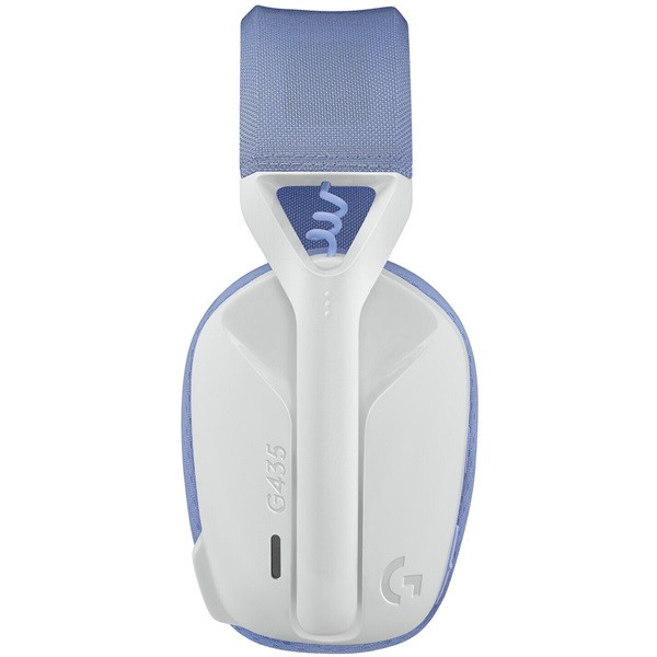 Auriculares Gaming con micrófono Logitech G435 lila/branco M 2