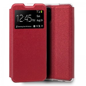 Funda COOL Flip Cover para Samsung N770 Galaxy Note 10 Lite Liso Rojo D
