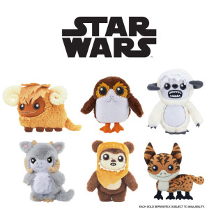Surtido peluches mattel star wars criaturas galaxy edge 15 cm H