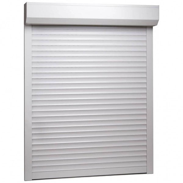 Persiana enrollable aluminio blanca 70x100 cm D