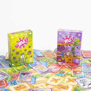 Juego de mesa Pack virus! + virus! 2 pegi 12 H