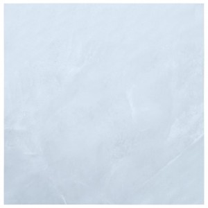Lamas para suelo autoadhesivas PVC mármol blanco 5.11 m² D