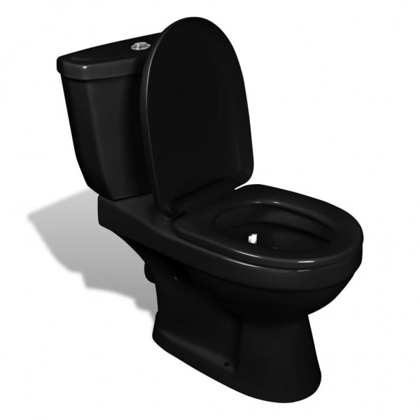 Inodoro WC con cisterna negro D