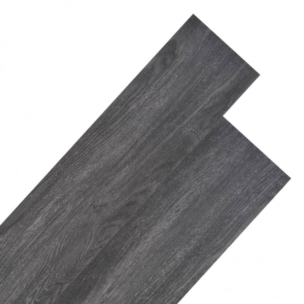 Lama para suelo de PVC 5.26 m² 2 mm negro y blanco D
