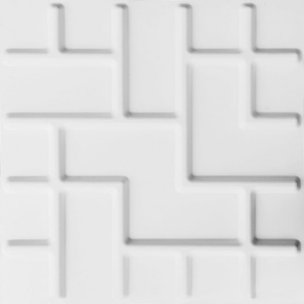 WallArt Painéis de parede 3D 24 wds GA-WA16 design Tetris D