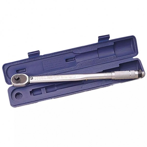 Draper Tools Llave dinamométrica con carraca 1/2 plateada 30357 D