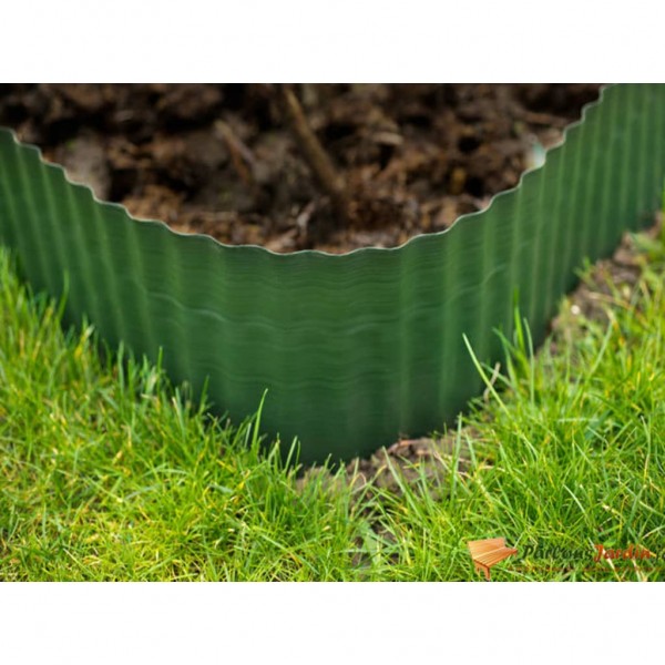 Nature Margem de jardim verde 0.2x9 m D