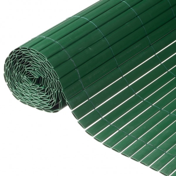 Nature Parede canhão de ocultação jardim duplo lado PVC verde 1.5x3 m D