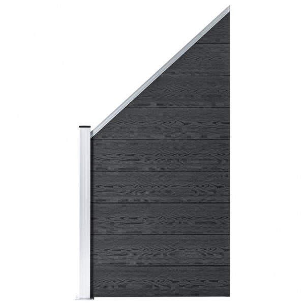 Painel de vedação WPC cinza 95x ((105-180) cm D