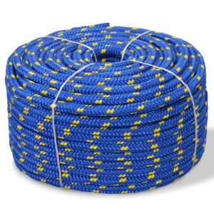 Cuerda marina de polipropileno 14 mm 50 m azul D