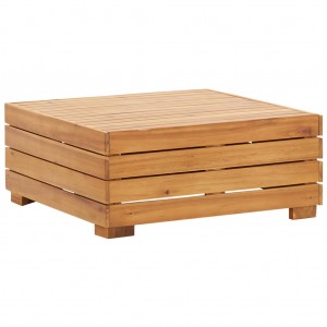 Mesa seccional 1 pieza madera maciza de acacia D