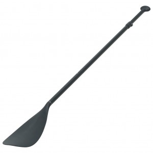 Remador de paddle board de alumínio preto 215 cm D