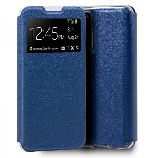 Fundação COOL Capa de Flip para Huawei P40 Pro Liso Azul D