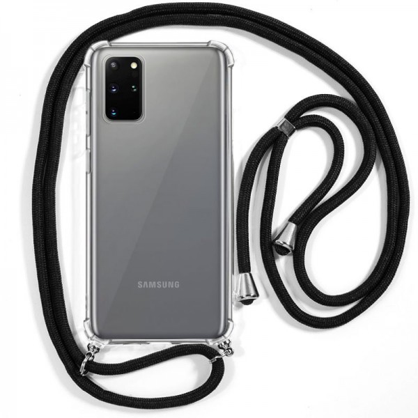 Carcaça Samsung G985 Galaxy S20 Plus Cordão preto D