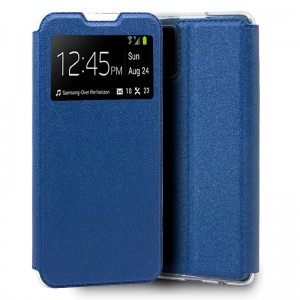 Fundação COOL Capa de Flip para Samsung A415 Galaxy A41 luz azul D