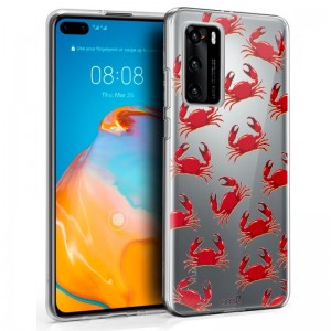 Carcasa Huawei P40 Clear Cangrejos D