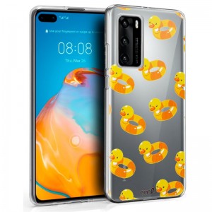 Carcasa Huawei P40 Pro Clear Patos D