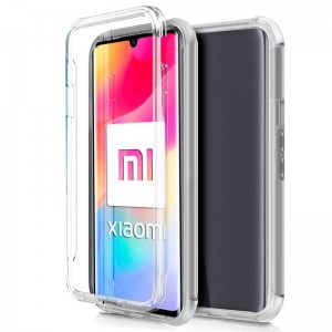 Fundação COOL Silicone 3D para Xiaomi My Note 10 Lite (Border Transparent + Trash) D