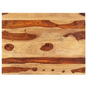 Superficie de mesa madera maciza de sheesham 15-16 mm 60x70 cm D