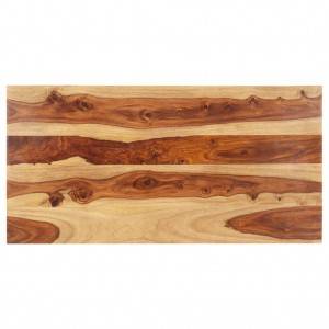 Superficie de mesa madera maciza de sheesham 15-16 mm 60x100 cm D