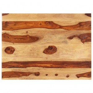 Superficie de mesa madera maciza de sheesham 25-27 mm 60x90 cm D