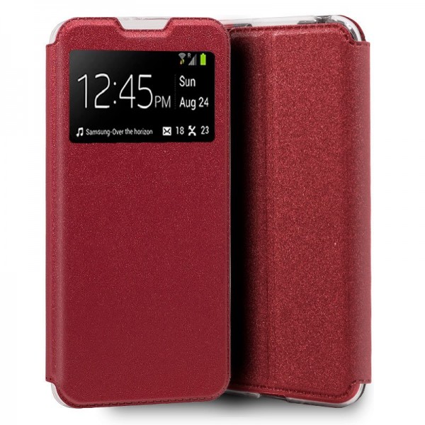 Funda COOL Flip Cover para Realme 6 / 6s Liso Rojo D