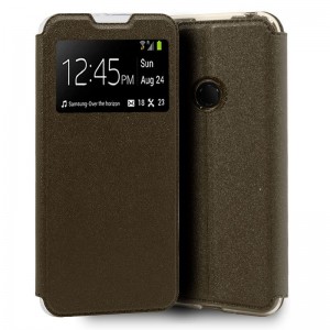 Fundação COOL Capa de Flip para Xiaomi Redmi Nota 8 / Nota 8 (2021) Bronze D