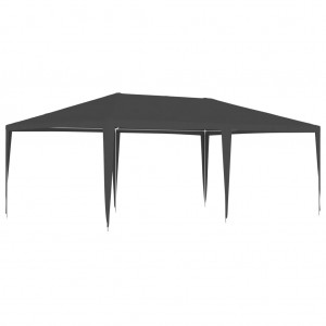 Tenda profissional de festas cinza 90 g/m2 4x6 m D