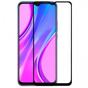 Protetor de cristal temperado COOL para Xiaomi Redmi 9 (FULL 3D Negro) D