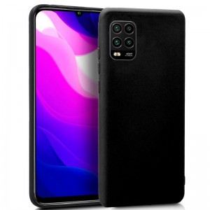 Funda COOL Silicona para Xiaomi Mi 10 Lite (Negro) D