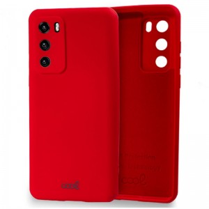 Carcasa COOL para Huawei P40 Cover Rojo D
