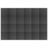 Alfombrillas de goma EVA negras 24 uds 8.64 ㎡ 2