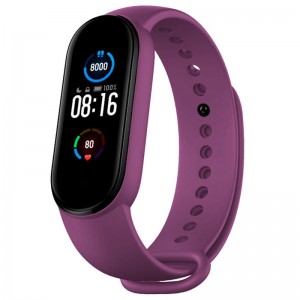 Cintura COOL para Xiaomi Minha faixa 5 / 6 / 7 / Amazfit Banda 5 Liso Violeta D