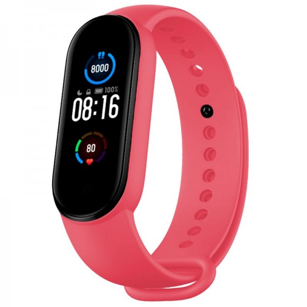 Correa Xiaomi Mi Band 5 Liso Rosa D