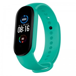 Cintura COOL para Xiaomi Minha faixa 5 / 6 / 7 / Amazfit Faixa 5 Liso Mint D