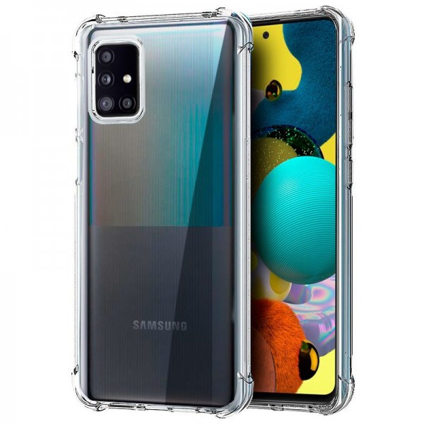 Carcaça Samsung A516 Galaxy A51 5G AntiShock Transparente D