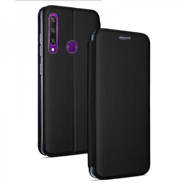 Funda Flip Cover Huawei E6p Elegança Negra D